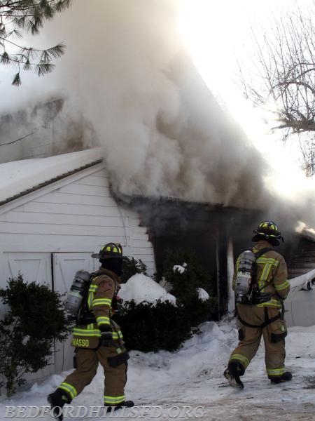 Guard Hill Road Structure Fire 2/17/15. Photo Credit Frank Becerra